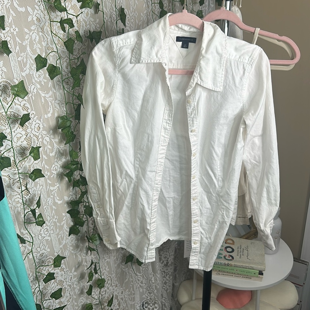 TOMMY HILFIGER Women’s White Long Sleeve